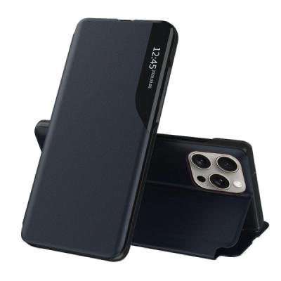 Husa pentru iPhone 15 Pro Max - Techsuit eFold Series - Dark Blue - 1