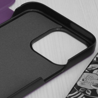Husa pentru iPhone 15 Pro Max - Techsuit eFold Series - Purple - 3