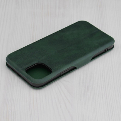 Husa pentru iPhone 15 Plus Techsuit Safe Wallet Plus, Green - 5