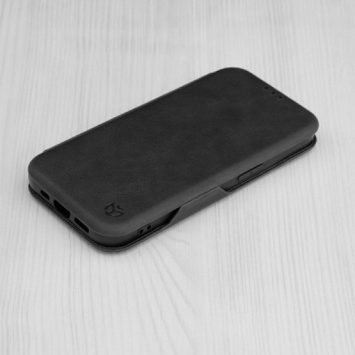 Husa pentru iPhone 15 Pro Max Techsuit Safe Wallet Plus, Black - 5