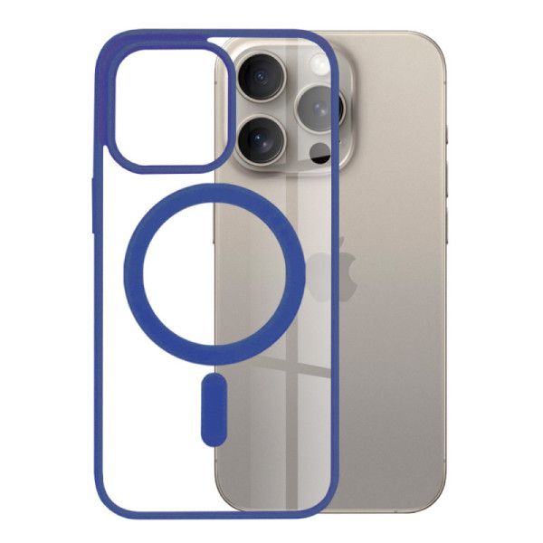 Husa pentru iPhone 15 Pro Max - Techsuit MagSafe Pro - Blue