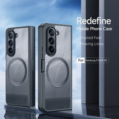 Husa pentru Samsung Galaxy Z Fold5 - Dux Ducis Aimo MagSafe Series - Black - 3