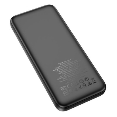 Baterie Externa 2x USB, Type-C, 2A, 10000mAh - Hoco Smart (J111) - Black - 3