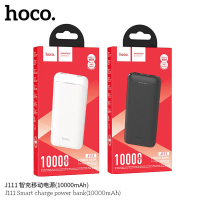 Baterie Externa 2x USB, Type-C, 2A, 10000mAh - Hoco Smart (J111) - Black - 7