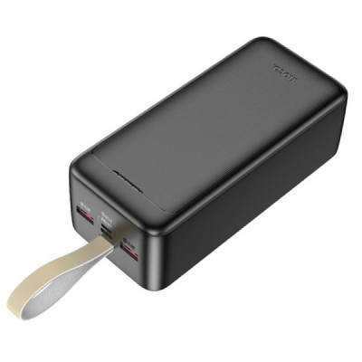 Baterie Externa 2x USB, Type-C, Micro-USB, PD30W, 40000mAh - Hoco Smart (J111C) - Black - 2