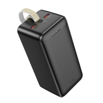 Baterie Externa 2x USB, Type-C, Micro-USB, PD30W, 50000mAh - Hoco Smart (J111D) - Black - 1