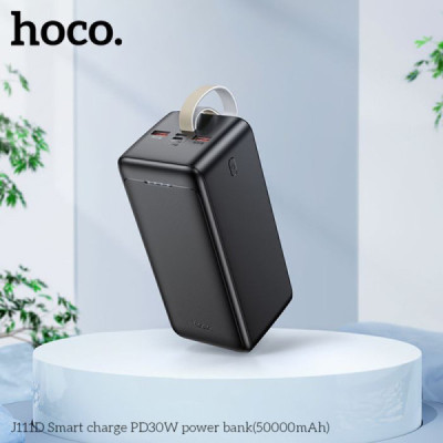 Baterie Externa 2x USB, Type-C, Micro-USB, PD30W, 50000mAh - Hoco Smart (J111D) - Black - 4