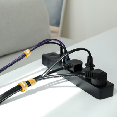 Organizator Cabluri cu Velcro, 3m - Baseus (ACMGT-F01) - Black - 5