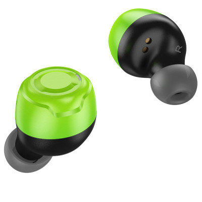 Casti Gaming Bluetooth TWS cu Microfon - Hoco (EW33) - Fluorescent Green - 4