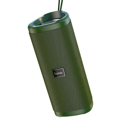 Boxa Portabila Bluetooth 5.0, 2x5W - Hoco Bella (HC4) - Army Green - 1