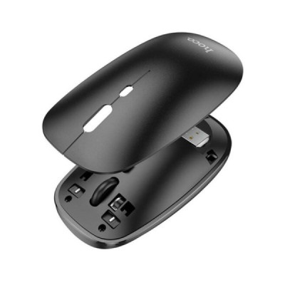 Mouse Wireless 2.4G, 800/1200/1600 DPI - Hoco (GM15) - Black - 3
