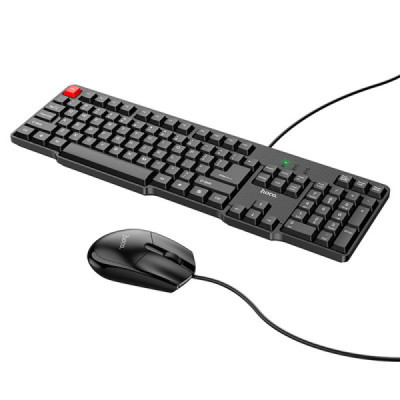 Set Tastatura cu Mouse, 1200 DPI - Hoco (GM16) - Black - 2