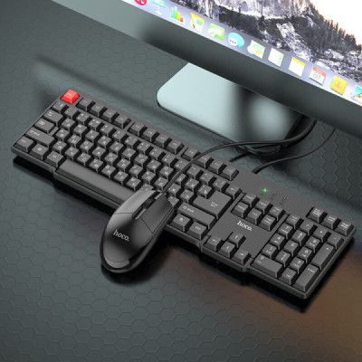 Set Tastatura cu Mouse, 1200 DPI - Hoco (GM16) - Black - 5