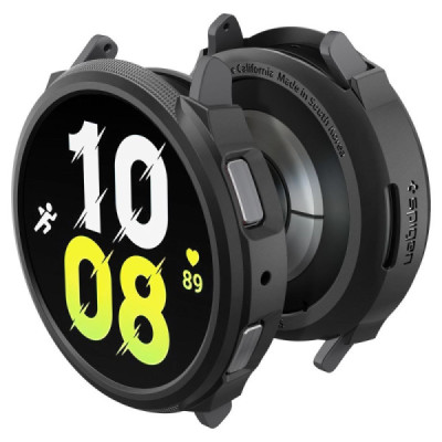 Husa pentru Samsung Galaxy Watch6 40mm - Spigen Liquid Air - Matte Black - 2