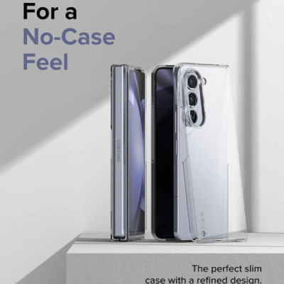Husa pentru Samsung Galaxy Z Fold5 - Ringke Slim - Matte Clear - 3