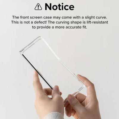 Husa pentru Samsung Galaxy Z Fold5 - Ringke Slim - Matte Clear - 7