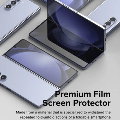 Folie pentru Samsung Galaxy Z Fold5 (set 2) - Ringke Dual Easy Full - Clear - 5