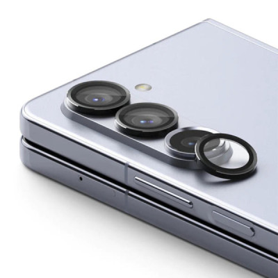 Folie Camera pentru Samsung Galaxy Z Fold5 - Ringke Camera Lens Frame Glass - Black - 1
