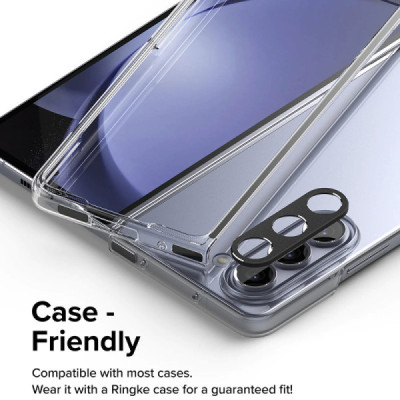 Protectie Camera pentru Samsung Galaxy Z Fold5 - Ringke Camera Styling - Black - 2