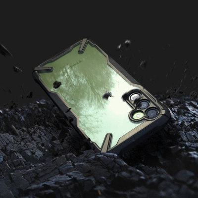 Husa pentru Samsung Galaxy A14 4G / 5G - Ringke Fusion X - Black - 5
