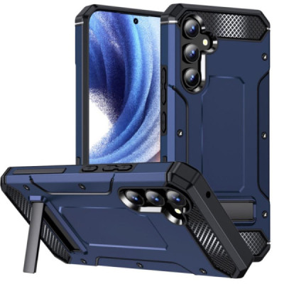 Husa pentru Samsung Galaxy A54 - Techsuit Hybrid Armor Kickstand - Blue - 1