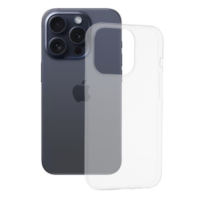 Husa pentru iPhone 15 Pro - Techsuit Clear Silicone - Transparent - 1