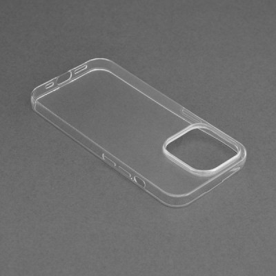 Husa pentru iPhone 15 Pro - Techsuit Clear Silicone - Transparent - 2