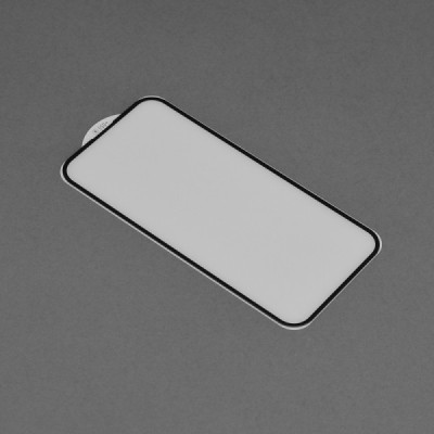 Folie pentru iPhone 15 - Dux Ducis Tempered Glass - Black - 2