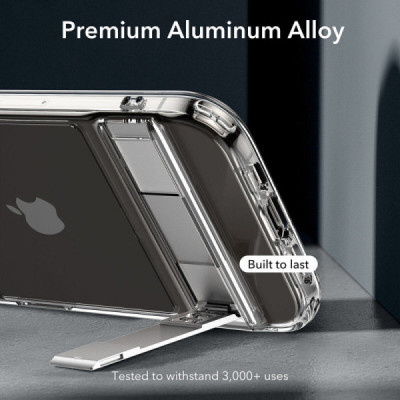Husa pentru iPhone 15 Pro Max - ESR Air Shield Boost Kickstand - Clear - 6