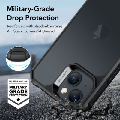 Husa pentru iPhone 15 Plus - ESR Air Armor - Frosted Black - 5