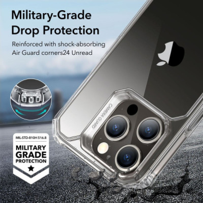 Husa pentru iPhone 15 Pro Max - ESR Air Armor - Clear - 5