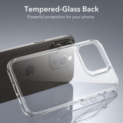 Husa pentru iPhone 15 Pro - ESR Ice Shield - Clear - 5