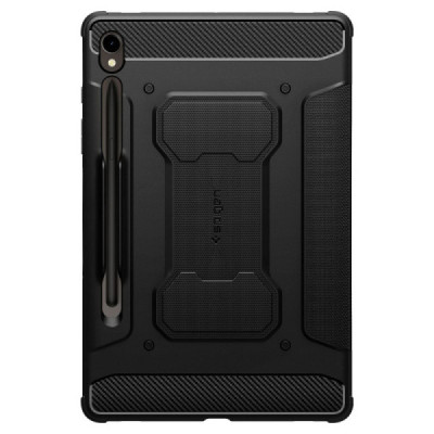 Husa pentru Samsung Galaxy Tab S9 - Spigen Rugged Armor Pro - Black - 7