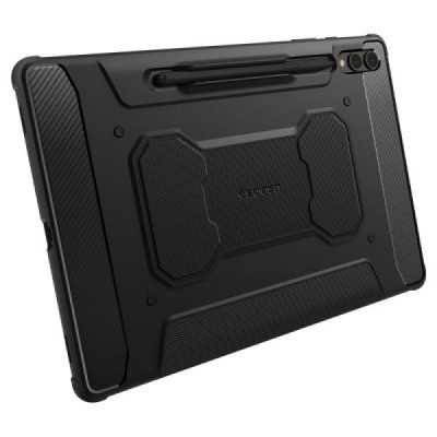 Husa pentru Samsung Galaxy Tab S9 Plus - Spigen Rugged Armor Pro - Black - 5