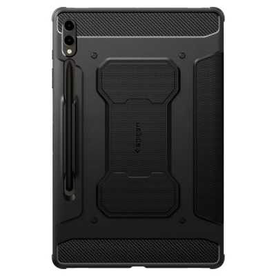 Husa pentru Samsung Galaxy Tab S9 Plus - Spigen Rugged Armor Pro - Black - 7