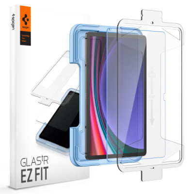Folie pentru Samsung Galaxy Tab S8 Ultra / S9 Ultra - Spigen Glas.TR EZ FIT - Clear - 1