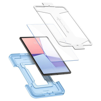 Folie pentru Samsung Galaxy Tab S9 - Spigen Glas.TR EZ FIT - Clear - 5