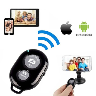 Telecomanda Selfie Stick - Techsuit Bluetooth Control (RMC-01) - Black - 1