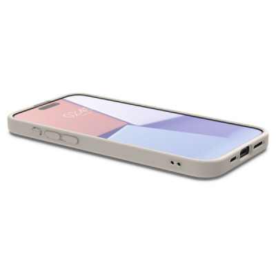 Husa pentru iPhone 15 Pro Max - Spigen Cyrill Kajuk MagSafe - Cream - 6