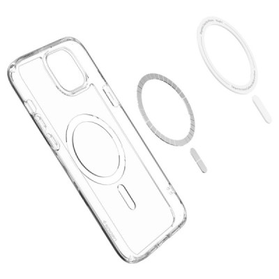 Husa pentru iPhone 15 Plus - Spigen Ultra Hybrid MagSafe - White - 6