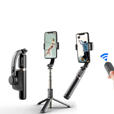 Selfie Stick Stabil cu Telecomanda, 75cm - Techsuit (Q08) - Black - 9