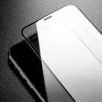 Folie pentru iPhone 15 - Lito 2.5D FullGlue Glass - Black - 5