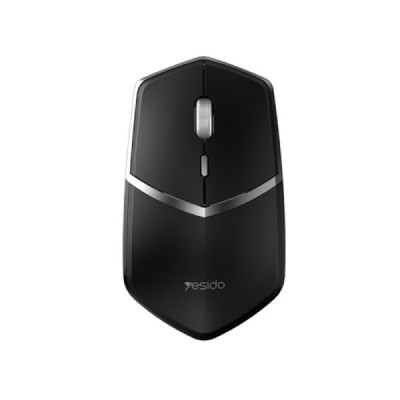 Yesido - Wireless Mouse (KB16) - 2.4G Connection, 1600DPI, Low Noise - Black - 2