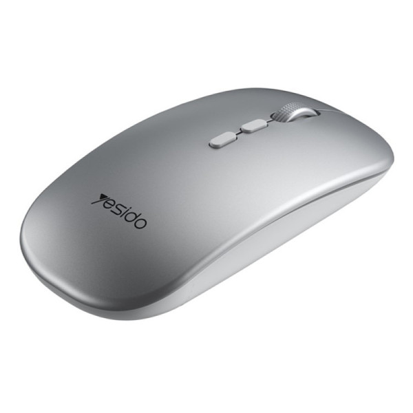 Yesido - Wireless Mouse (KB15) - 800/1200/1600DPI, 2.4G Connection - Silver