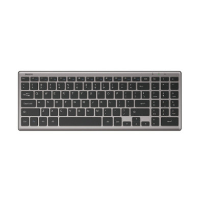 Tastatura Inteligenta Wireless pentru Laptop, Tableta, Windows, Mac, Linux - Yesido (KB10) - Grey - 1