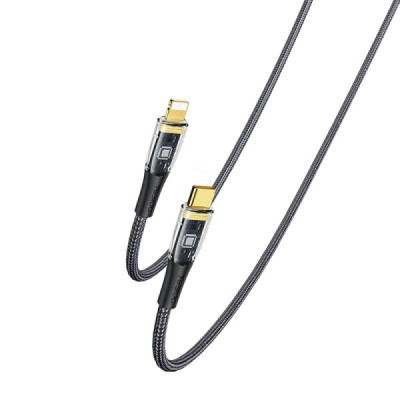 Cablu Incarcare Type-C la Lightning 20W, 1.2m - Yesido (CA101) - Black - 1