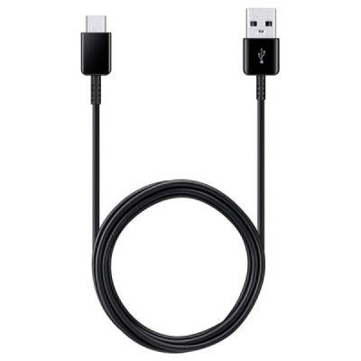 Cablu de Date USB la Type-C, 1.2m - Samsung (EP-DG950CBE) - Black (Bulk Packing) - 2