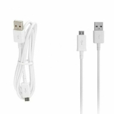 Cablu de date USB la Micro-USB, 0.8m - Samsung (ECB-DU68WE) - White - 3