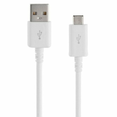 Cablu de date USB la Micro-USB, 0.8m - Samsung (ECB-DU68WE) - White - 4