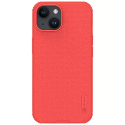Husa pentru iPhone 15 - Nillkin Super Frosted Shield - Red - 2